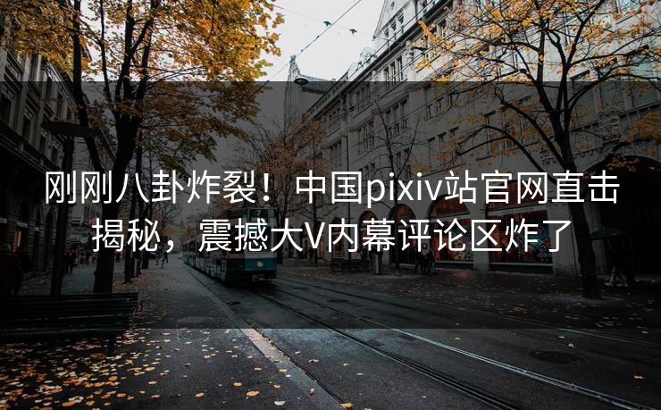 刚刚八卦炸裂！中国pixiv站官网直击揭秘，震撼大V内幕评论区炸了